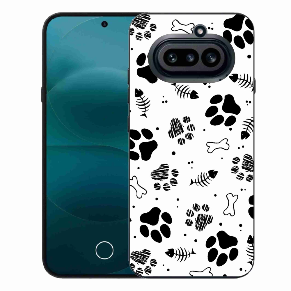 Zselés borítás mmCase for Nothing Phone (4a) - kutyamancsok 1