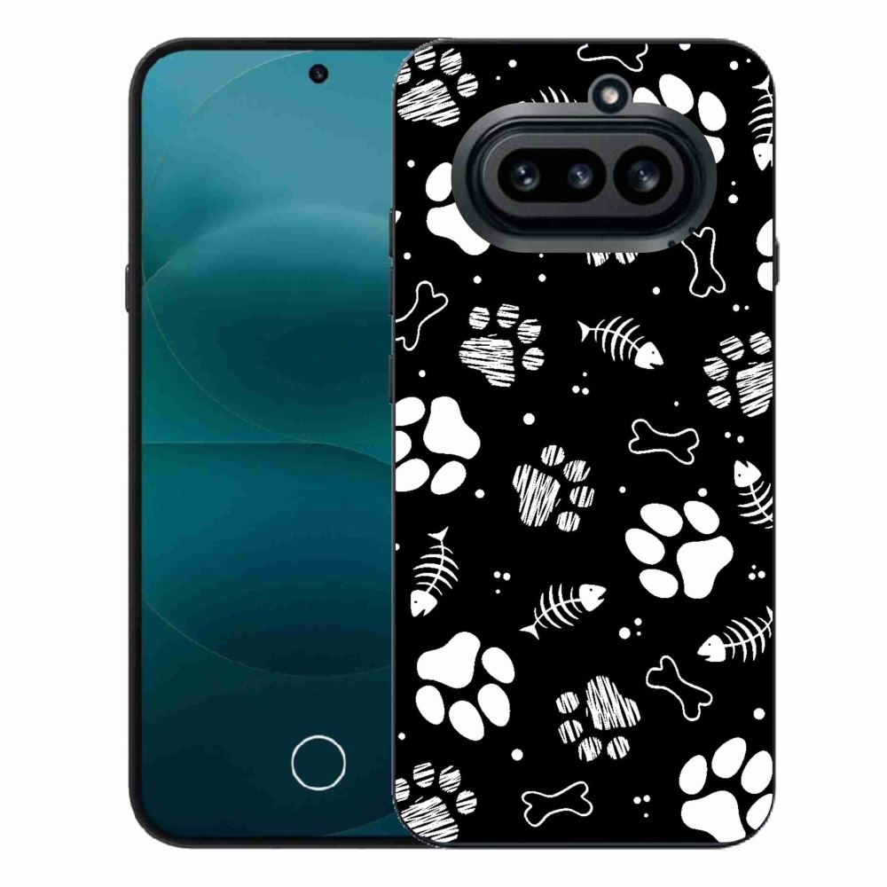 Zselés borítás mmCase for Nothing Phone (4a) - kutyamancsok