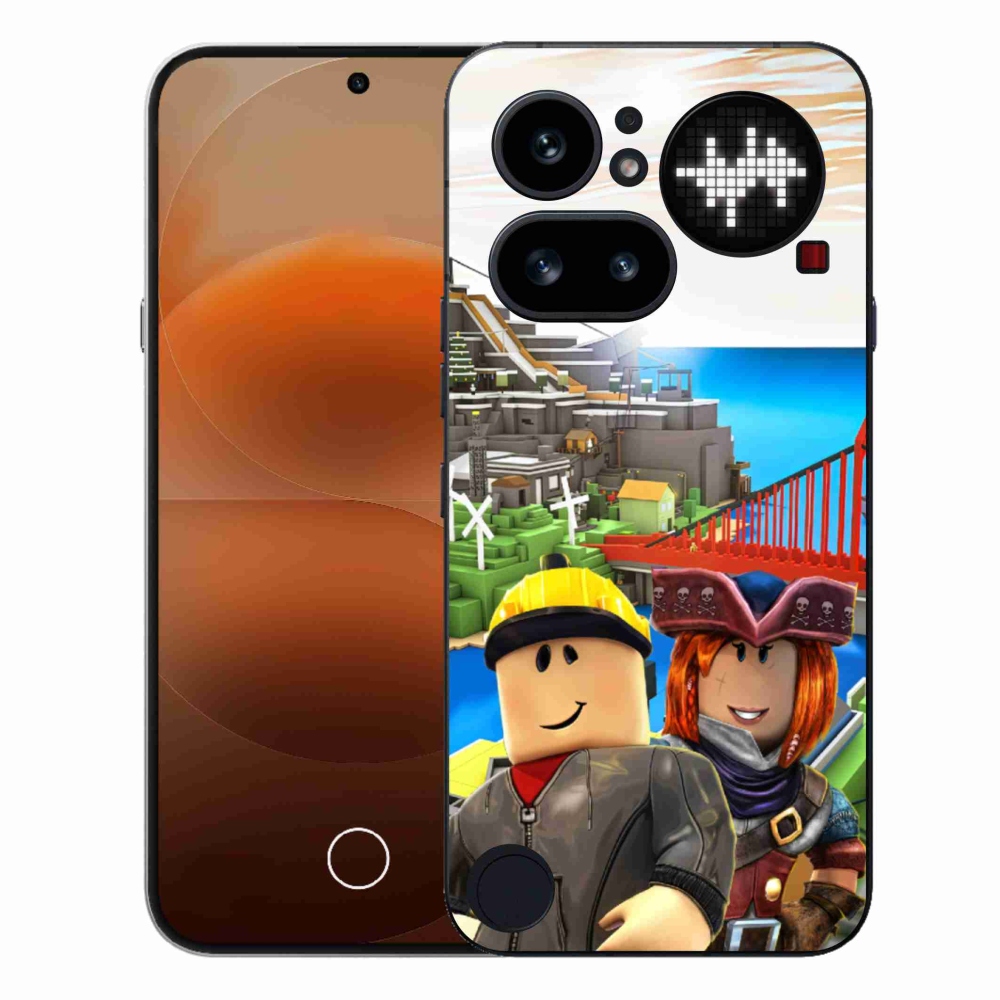 Zselés borító mmCase a Nothing Phone-hoz (4a) - roblox 1