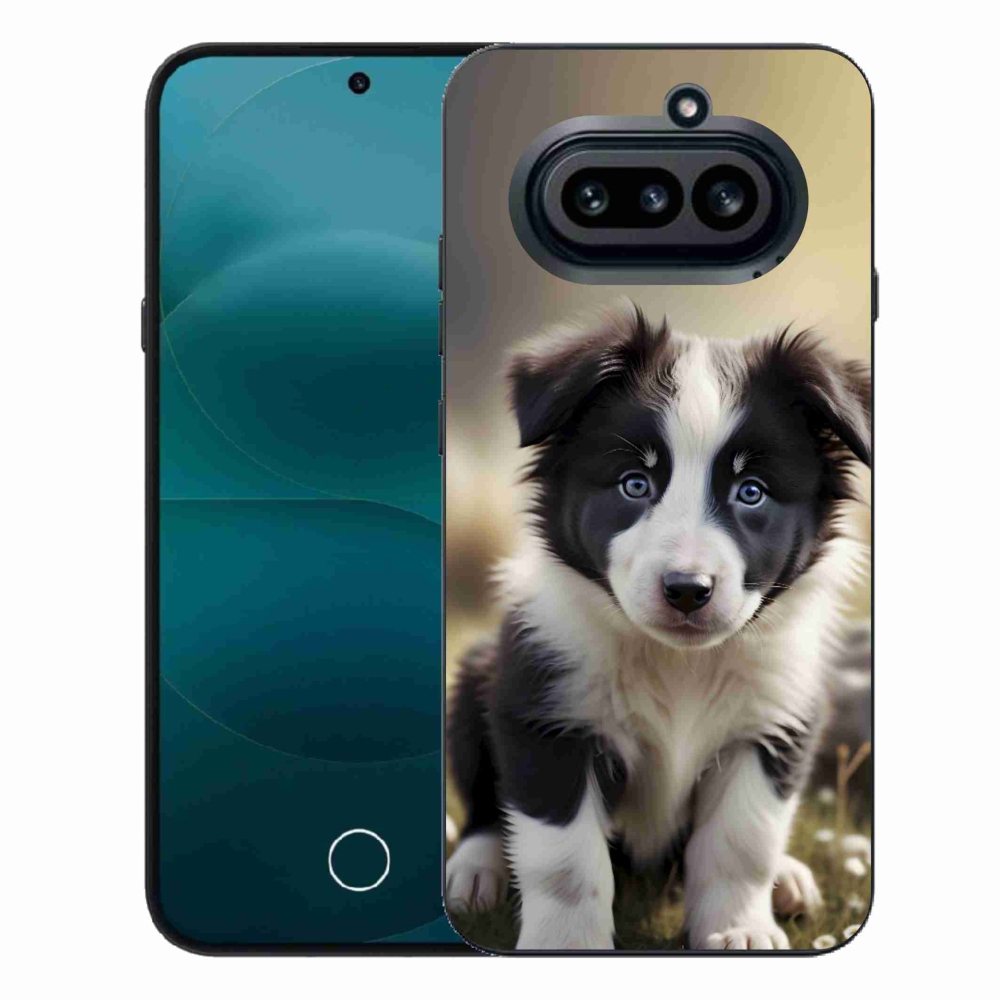 Zselés borító mmCase a Nothing Phone (4a) - aranyos border collie