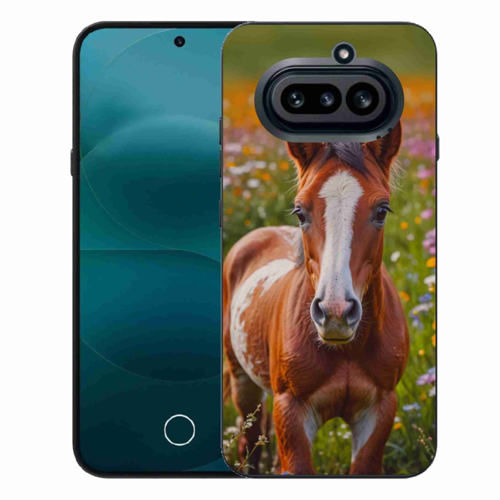 Zselés borító mmCase a Nothing Phone-hoz (4a) - aranyos csikó