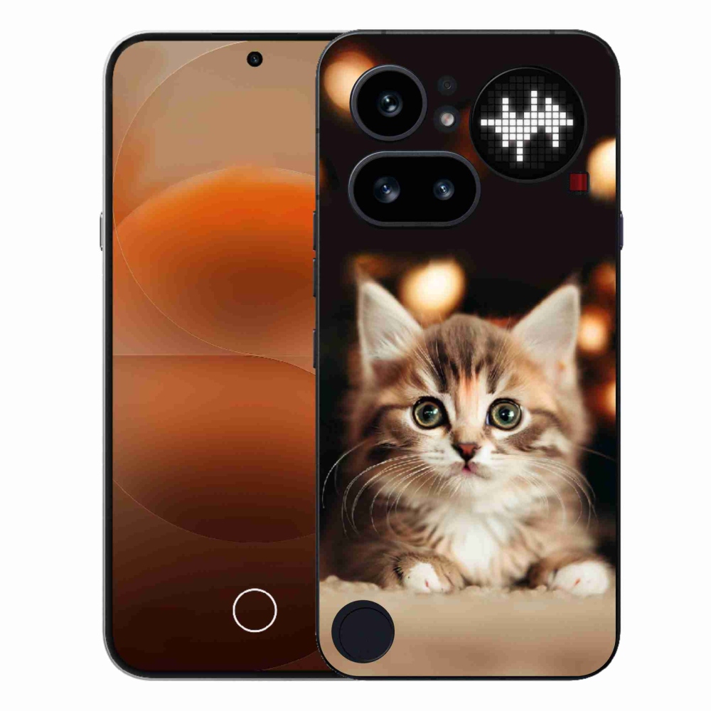 Zselés borító mmCase a Nothing Phone (4a) - cuki cica 2