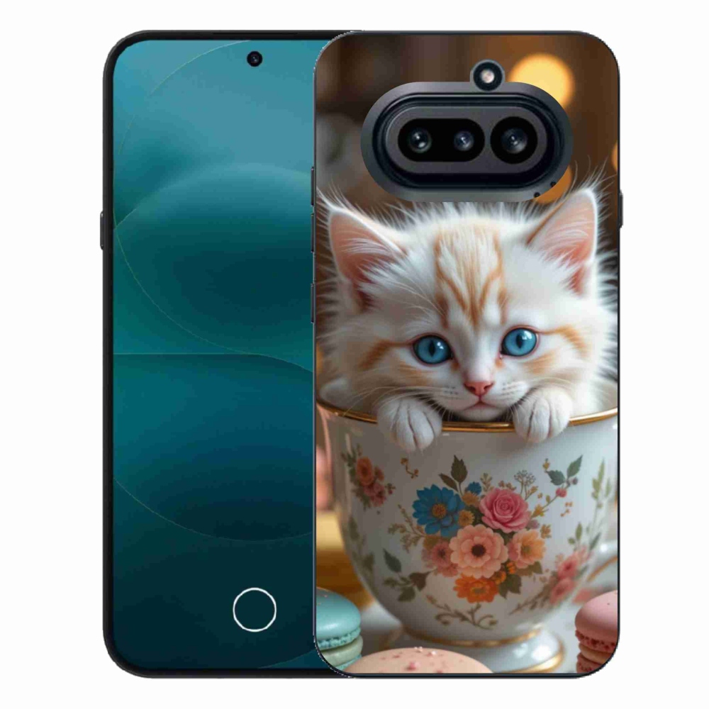 Zselés borító mmCase a Nothing Phone (4a) - aranyos cica 6