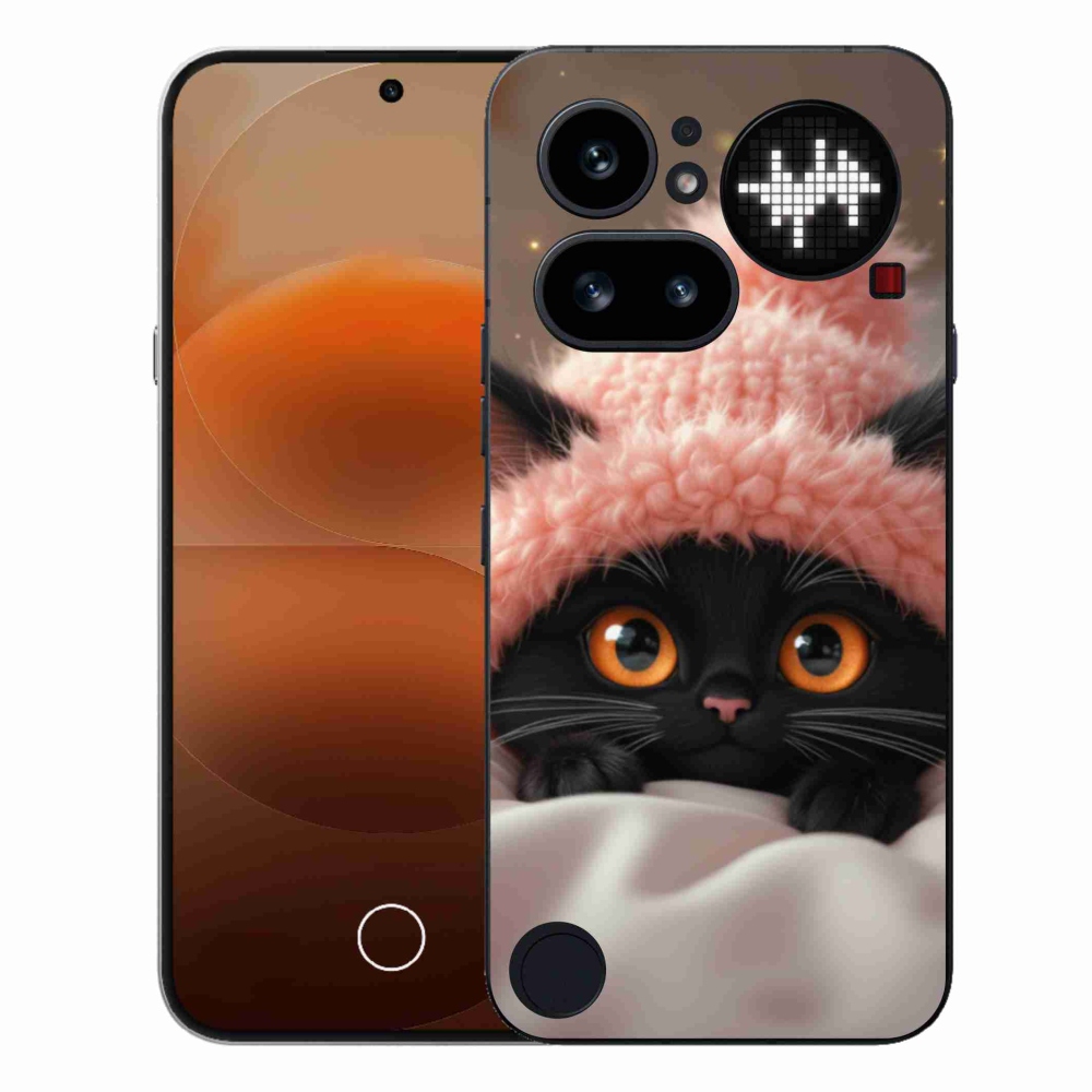 Zselés borító mmCase a Nothing Phone (4a) - aranyos cica 7