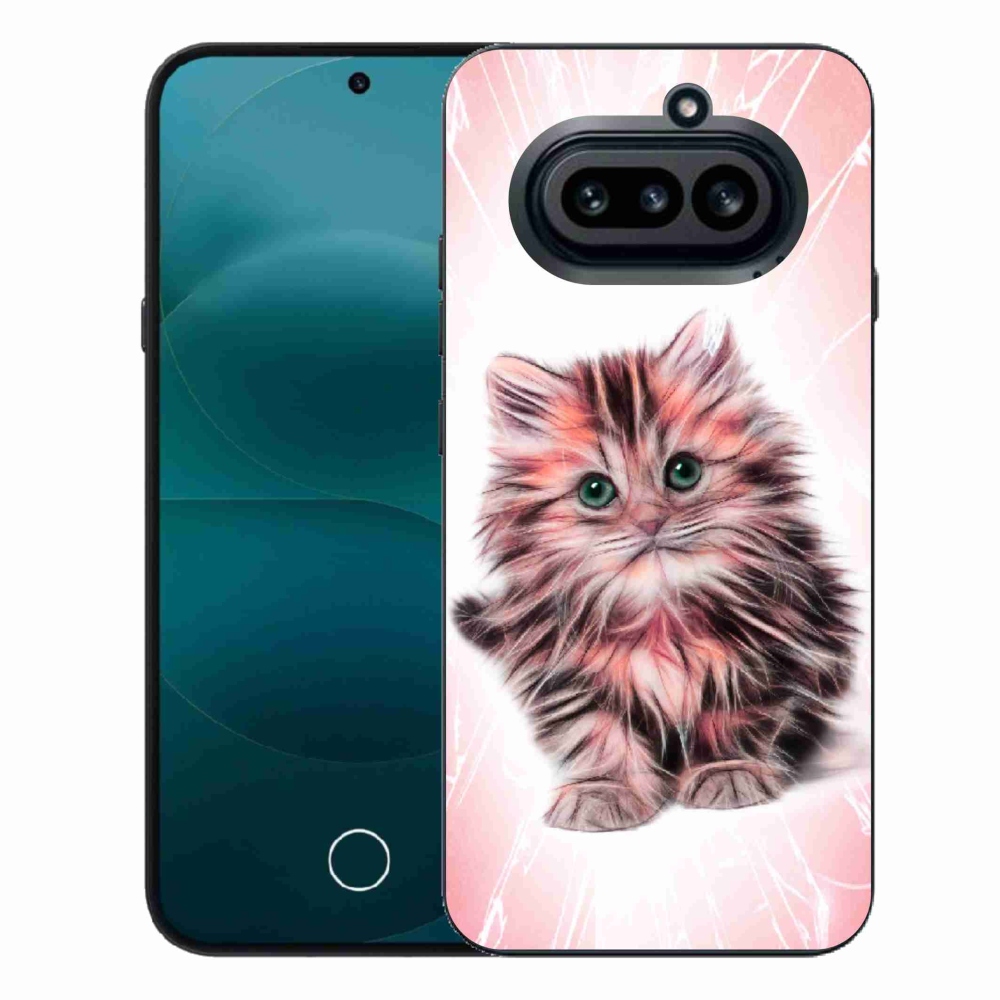 Zselés borító mmCase a Nothing Phone (4a) számára - aranyos cica