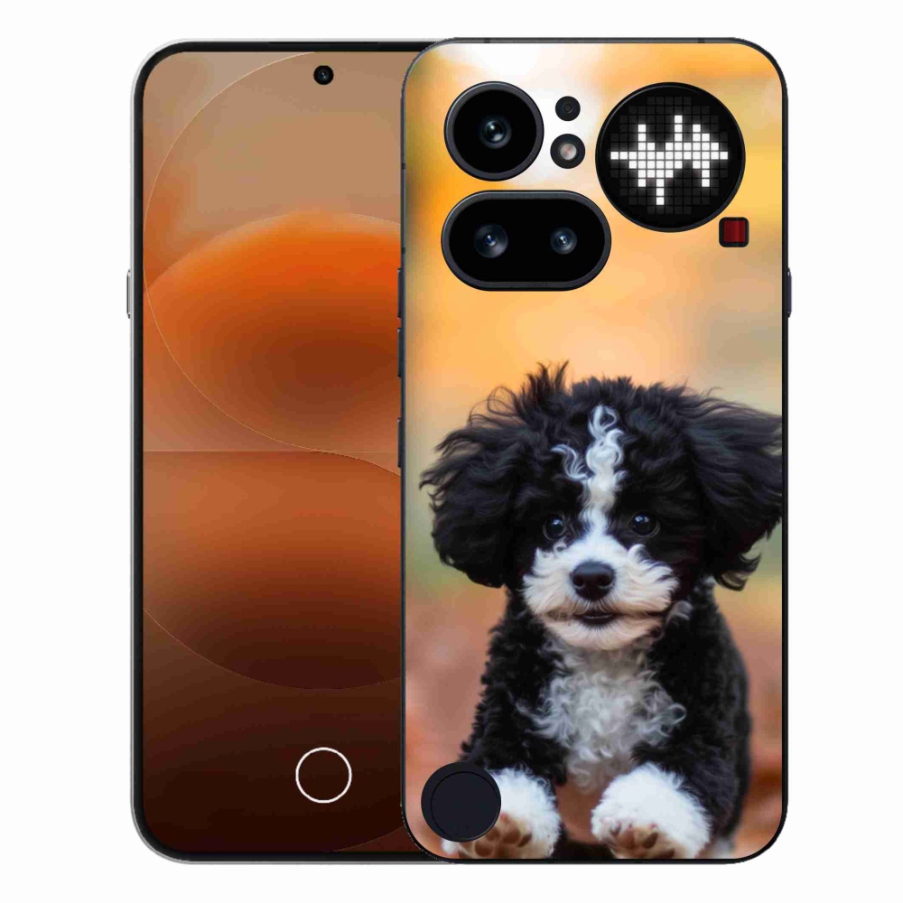 Zselés borító mmCase a Nothing Phone (4a) - aranyos kiskutya 2