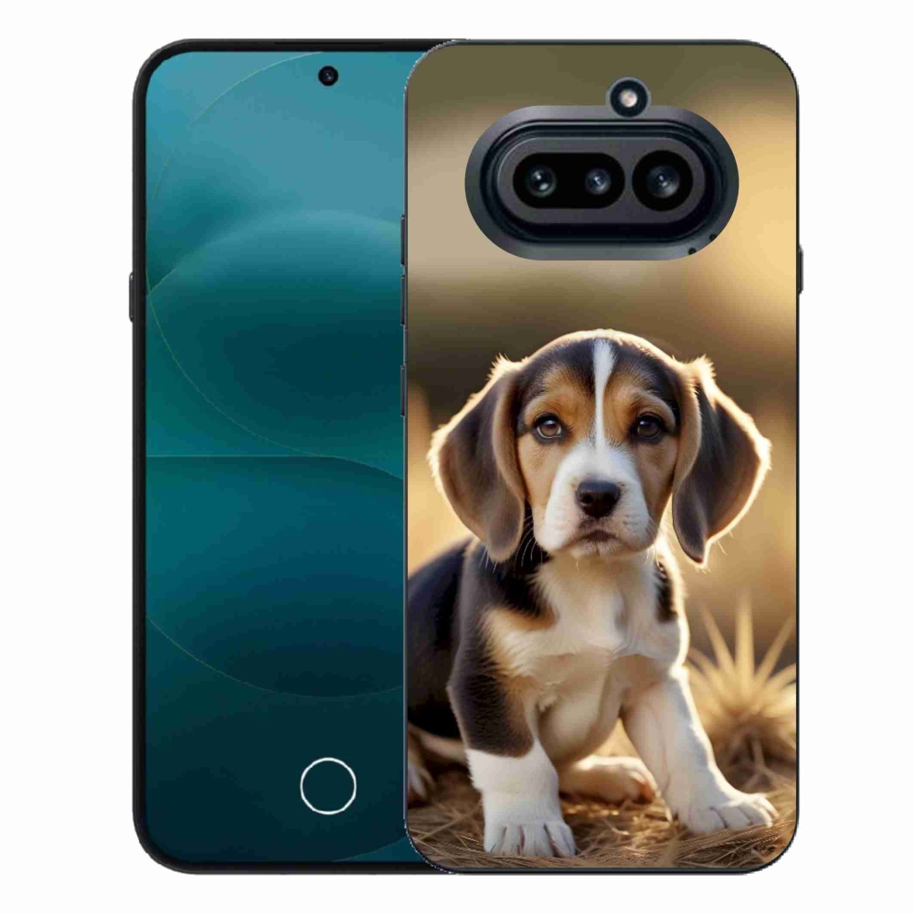 Zselés borító mmCase a Nothing Phone (4a) - aranyos beagle