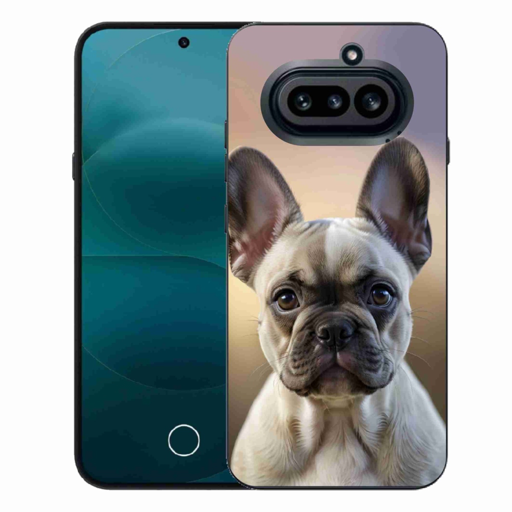 Zselés borítás mmCase a Nothing Phone (4a) - aranyos francia bulldoghoz