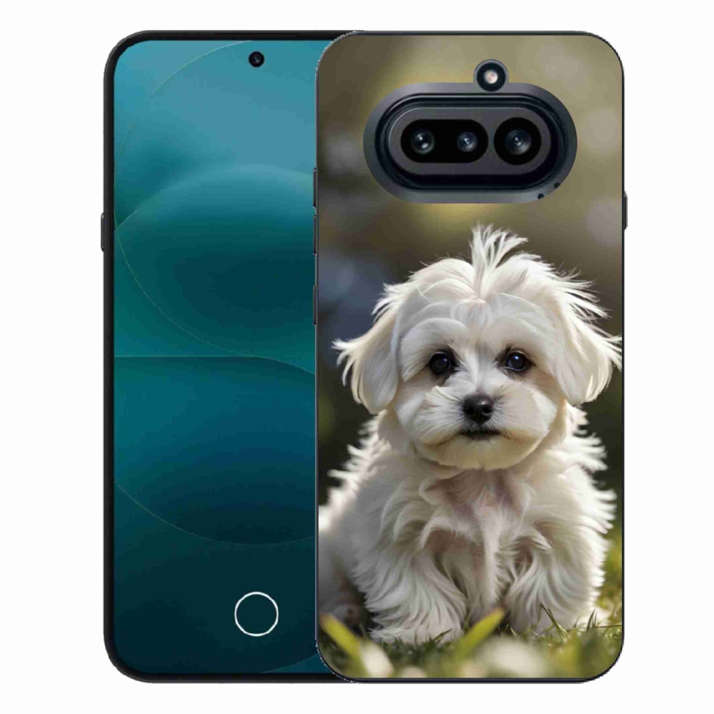 Zselés borítás mmCase a Nothing Phone (4a) - aranyos máltai kutya