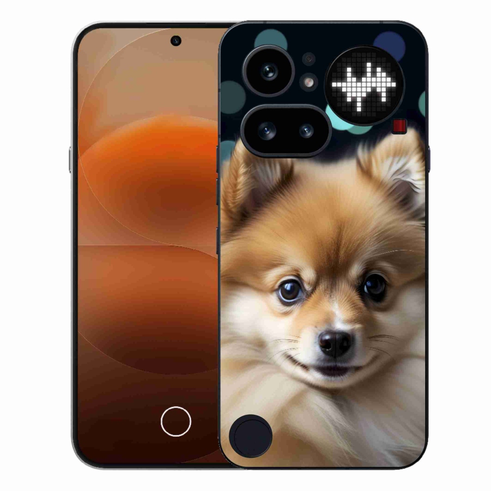 Zselés borító mmCase a Nothing Phone (4a) - aranyos pomerániai