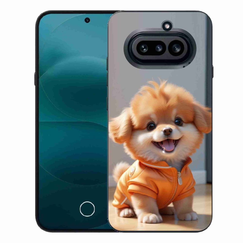 Zselés borítás mmCase a Nothing Phone-hoz (4a) - aranyos pomerániai pulóverben
