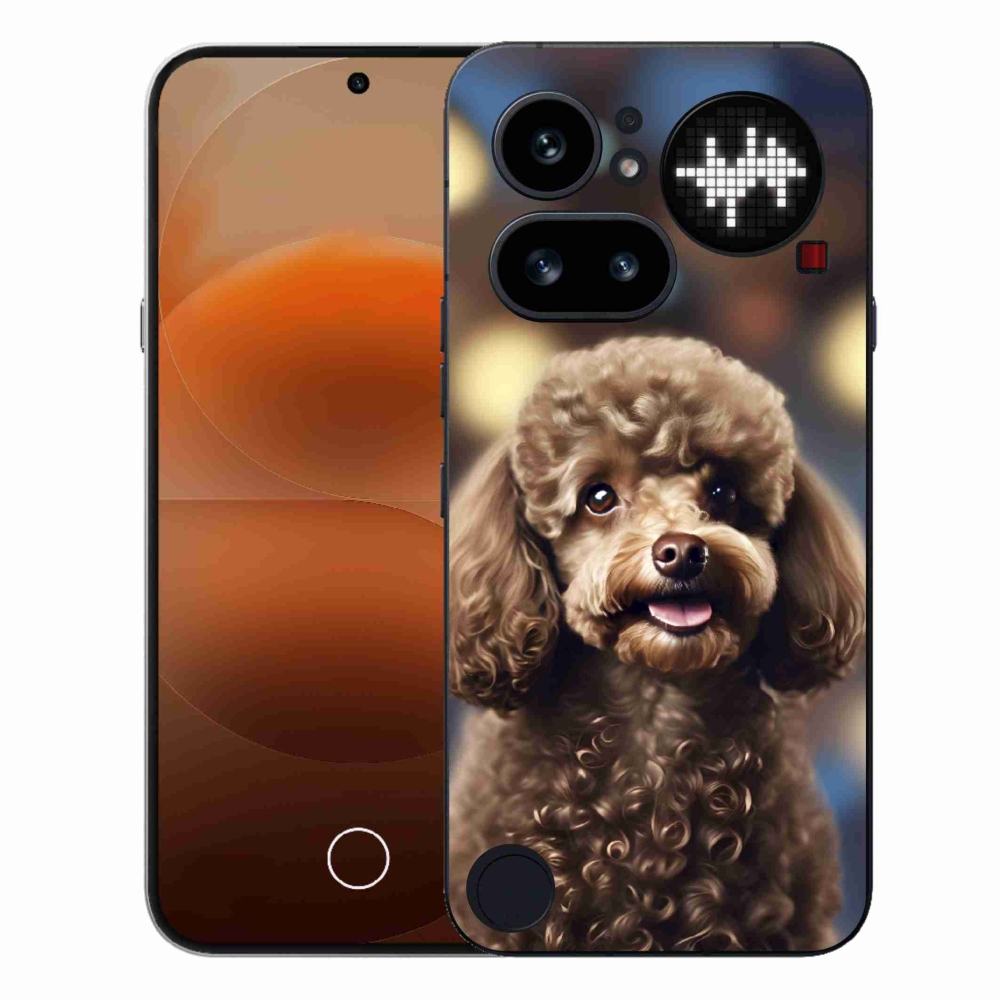 Zselés borítás mmCase a Nothing Phone (4a) - aranyos uszkár
