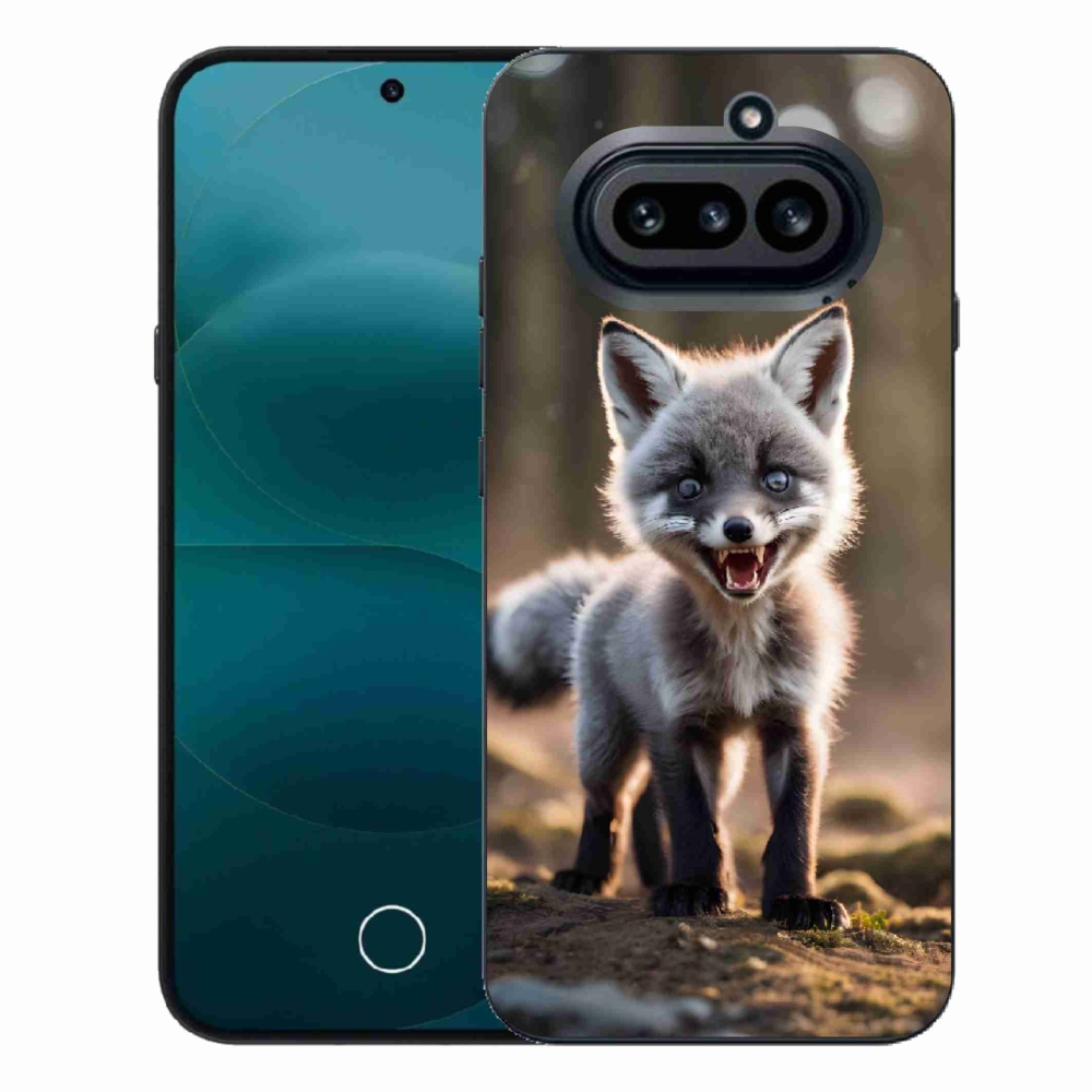 Zselés borító mmCase a Nothing Phone (4a) - angry fox