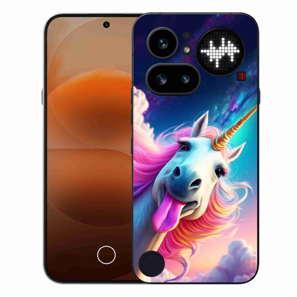 Zselés borító mmCase a Nothing Phone (4a) - őrült egyszarvúhoz