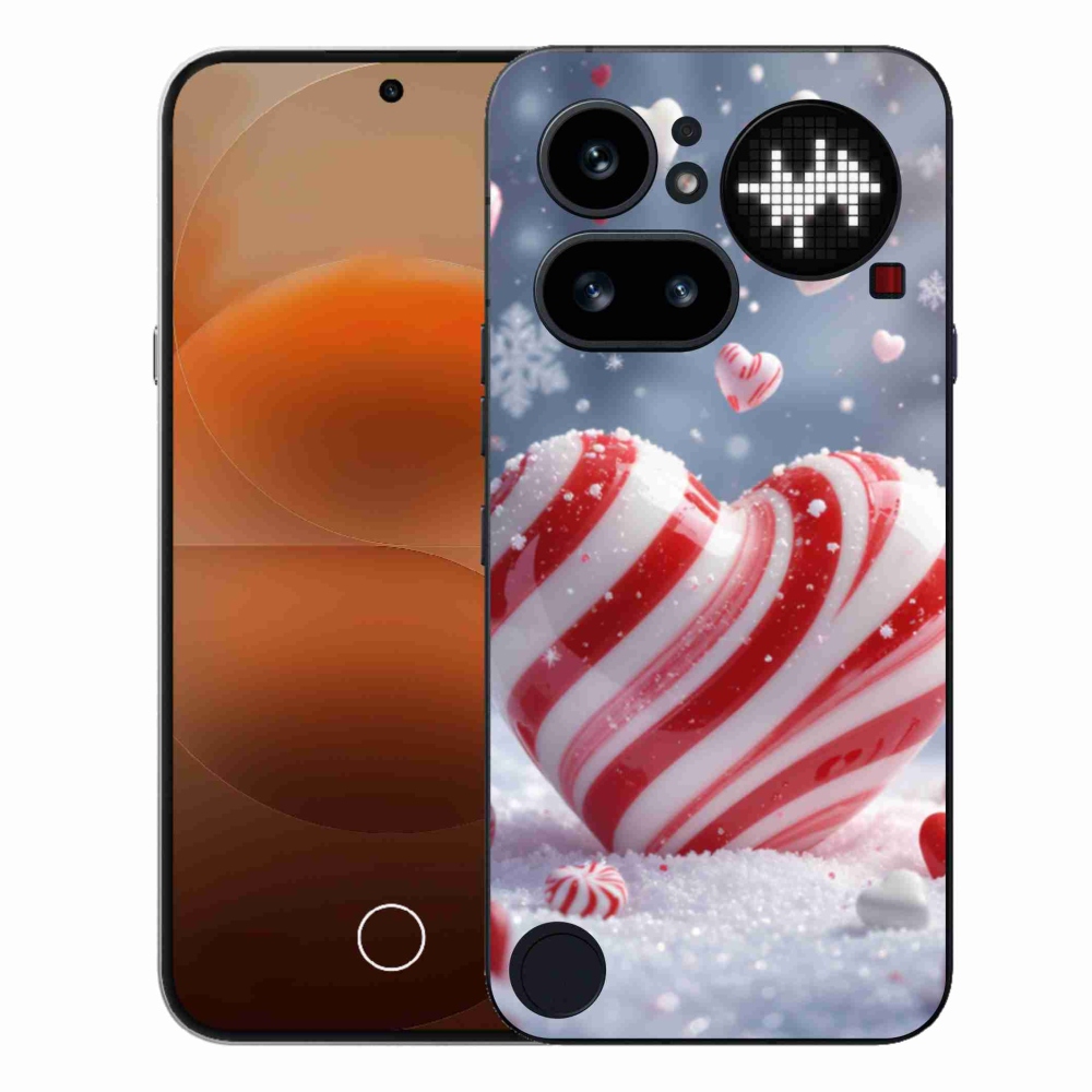 Zselés borító mmCase a Nothing Phone (4a) - édes szívecske