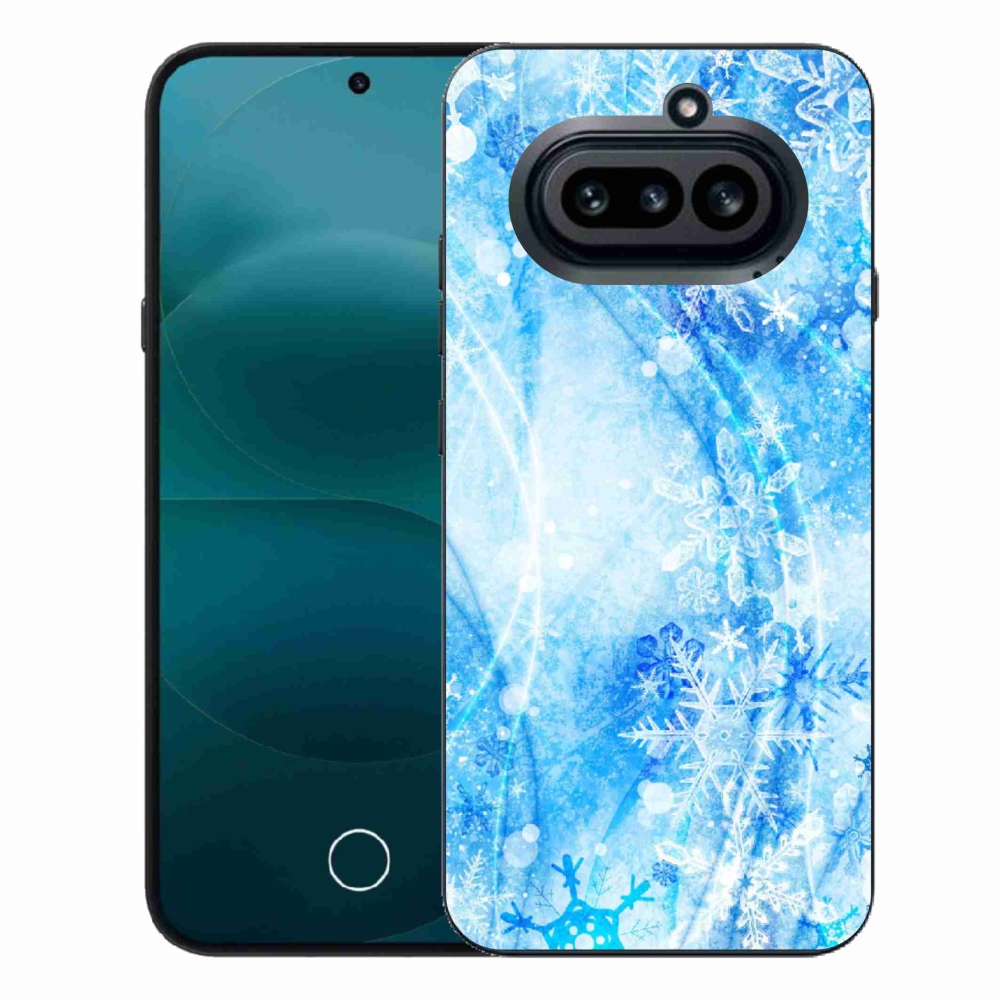 Zselés borító mmCase a Nothing Phone (4a) - hópelyhekhez