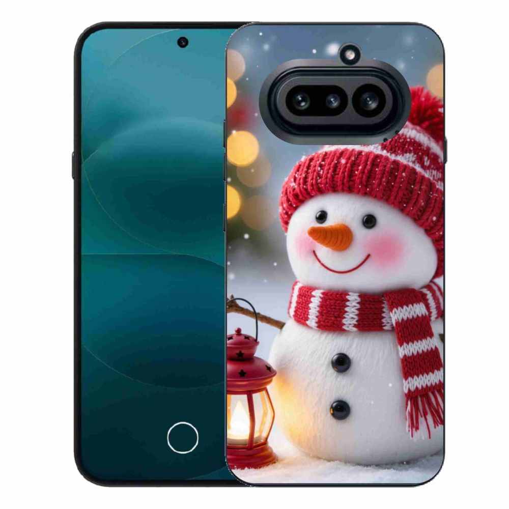 Zselés borítás mmCase a Nothing Phone (4a) - hóember 2