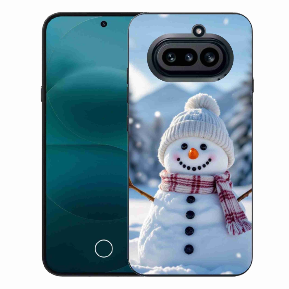 Zselés borítás mmCase a Nothing Phone (4a) - hóember 3
