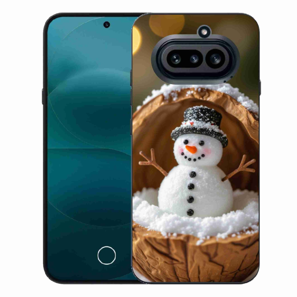 Zselés borító mmCase a Nothing Phone (4a) - hóember 4