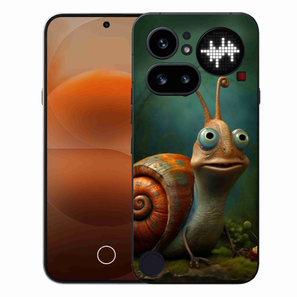 Zselés borító mmCase a Nothing Phone-hoz (4a) - csiga