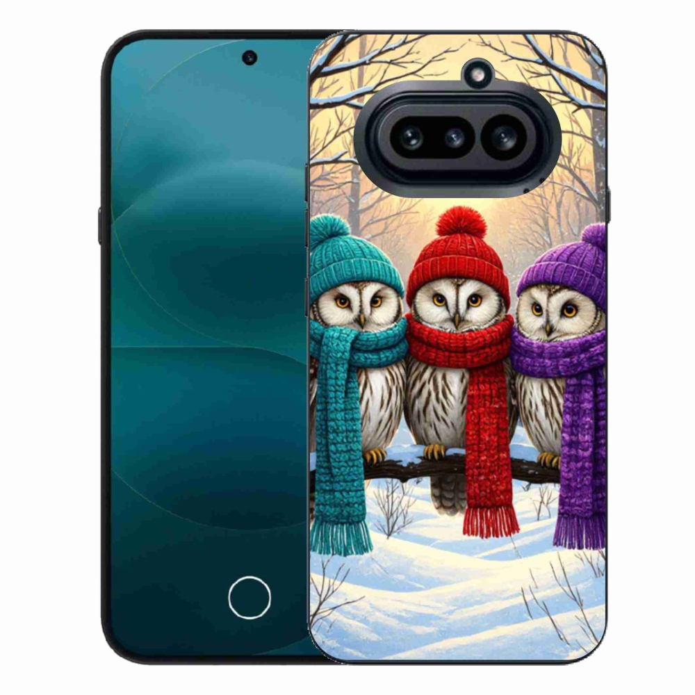 Zselés borítás mmCase a Nothing Phone (4a) számára - bagly friends