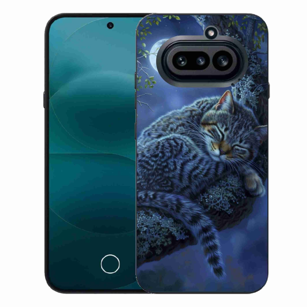 Zselés borítás mmCase a Nothing Phone (4a) - alvó macska