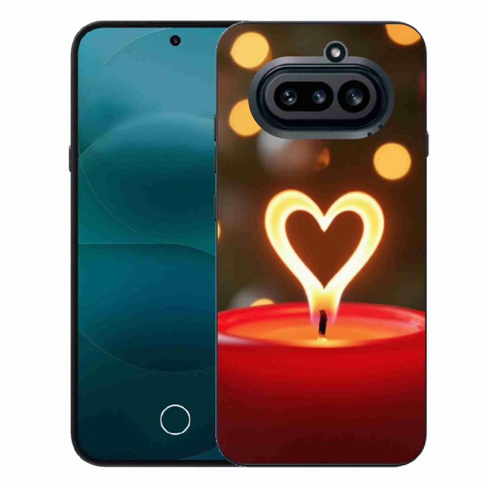 Zselés borítás mmCase a Nothing Phone (4a) - lángszívhez