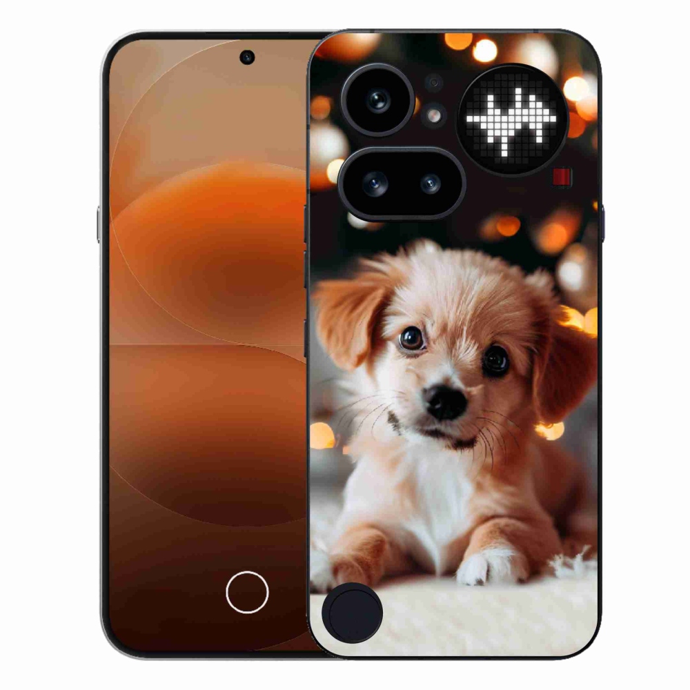 Zselés borítás mmCase a Nothing Phone (4a) - kölyökkutyakék
