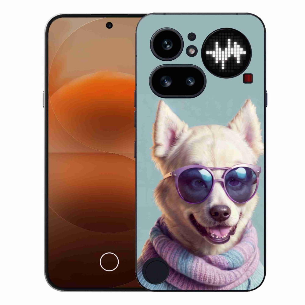Zselés borítás mmCase a Nothing Phone (4a) számára - elegáns német felső rész