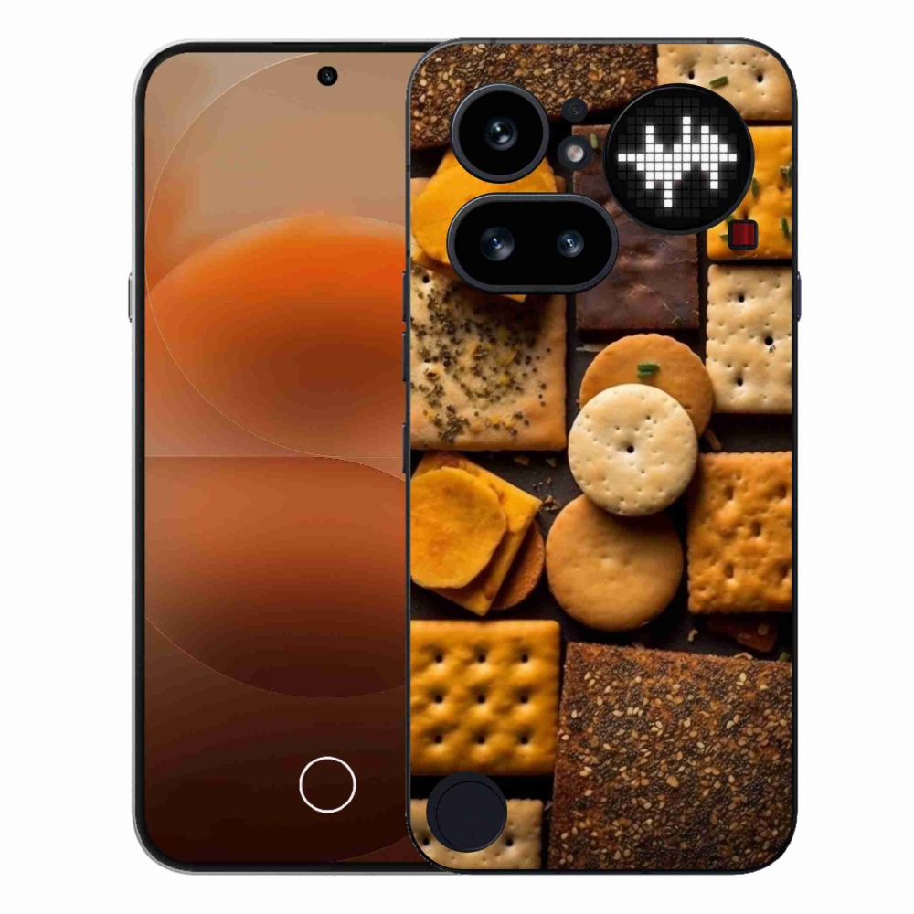 Zselés borító mmCase a Nothing Phone-hoz (4a) - kekszek