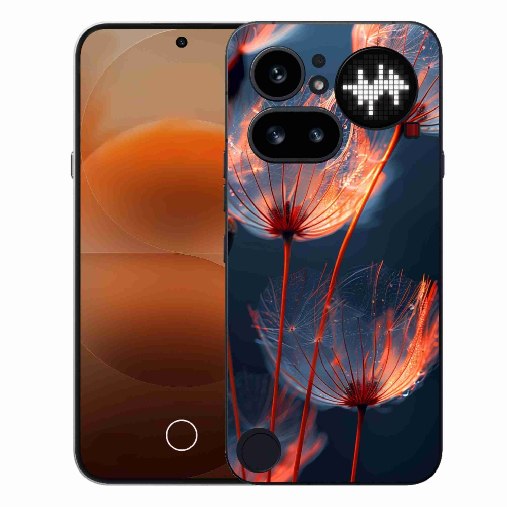 Zselés borítás mmCase a Nothing Phone-hoz (4a) - világító pehely
