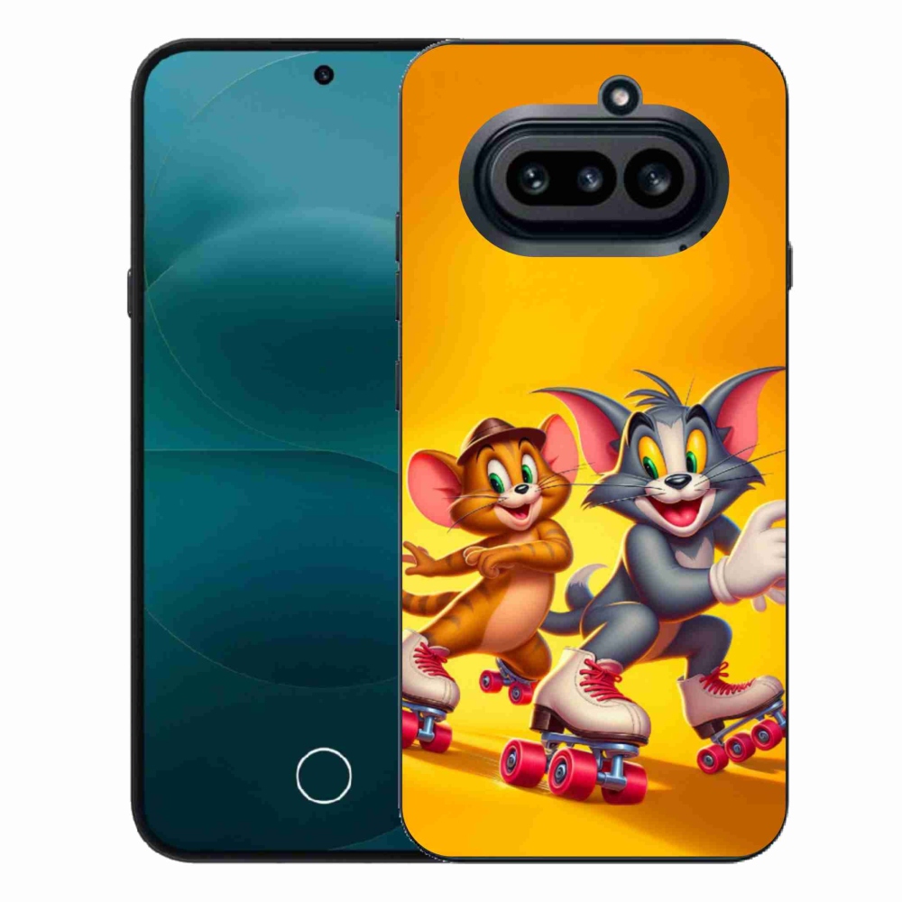 Zselés borítás mmCase a Nothing Phone (4a) számára - tom a jerry