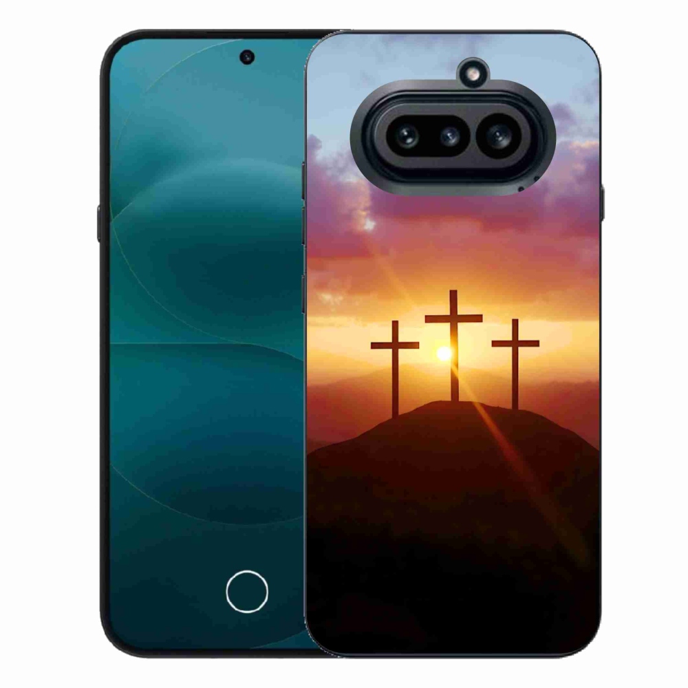 Zselés borító mmCase a Nothing Phone-hoz (4a) - három kereszt