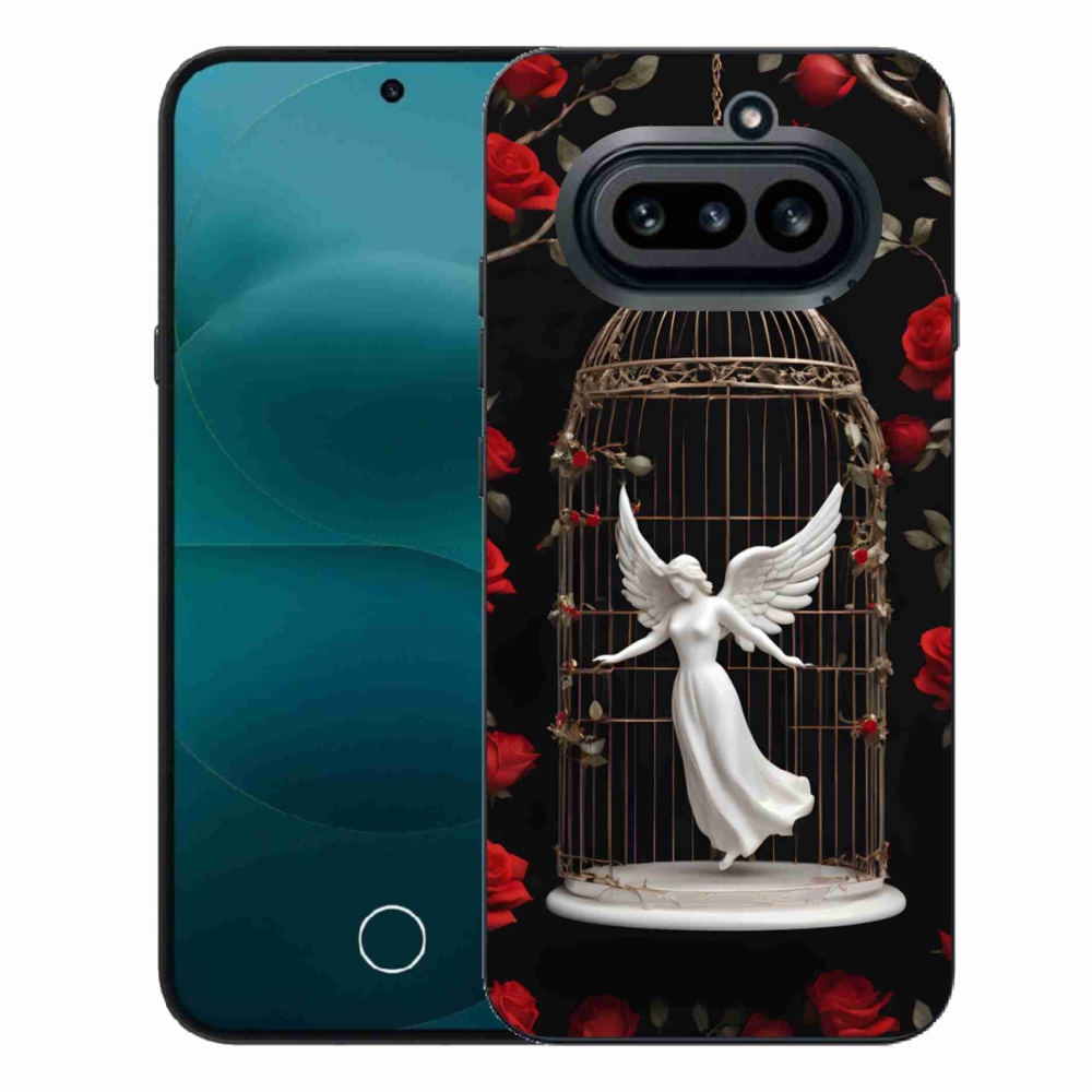 Zselés borítás mmCase a Nothing Phone (4a) - csapdába esett angyal