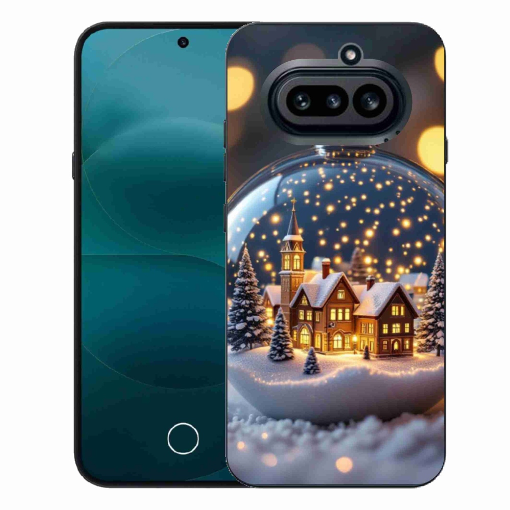 Zselés borító mmCase a Nothing Phone (4a) - Karácsonyi gömb 4