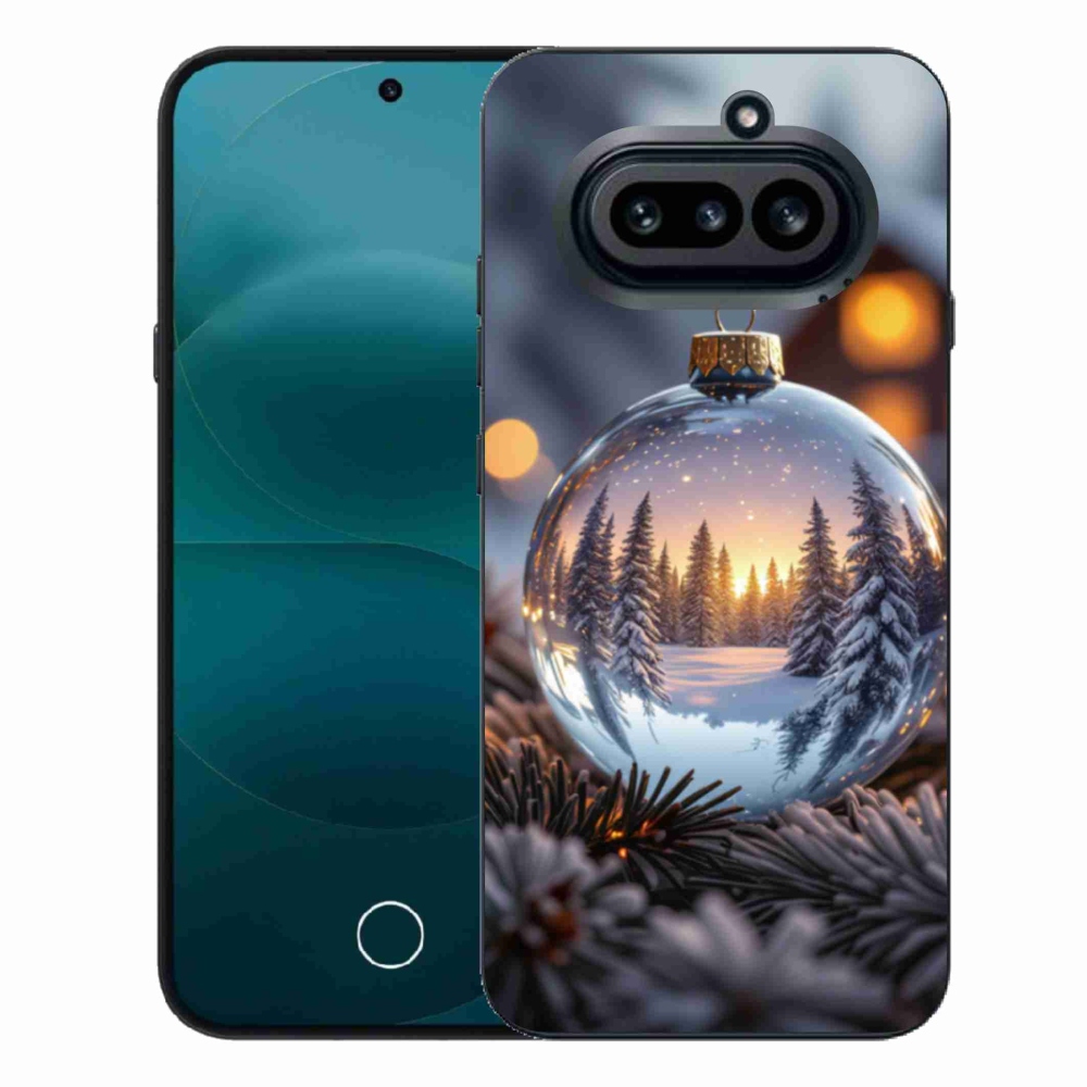 Zselés borítás mmCase a Nothing Phone (4a) - karácsonyi dekorációhoz