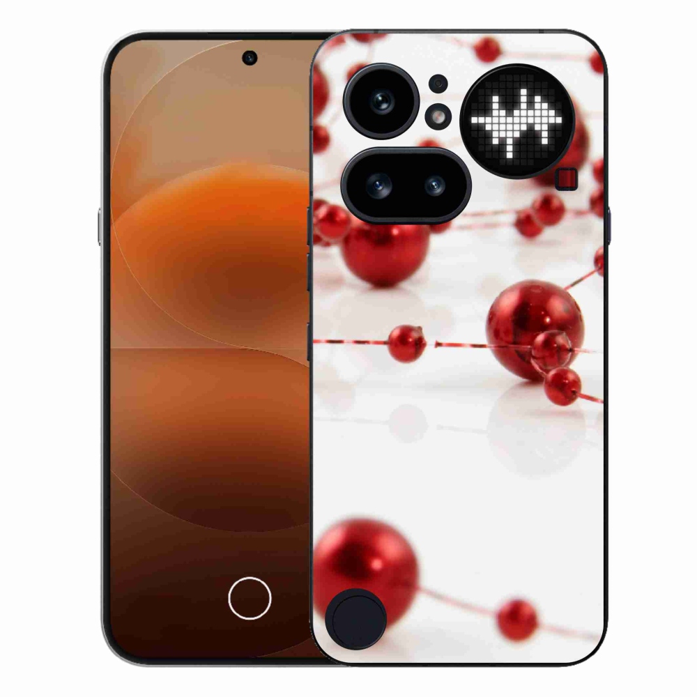 Zselés borítás mmCase a Nothing Phone (4a) - Karácsonyi lánc