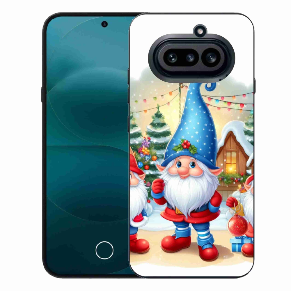 Zselés borítás mmCase for Nothing Phone (4a) - Karácsonyi manók