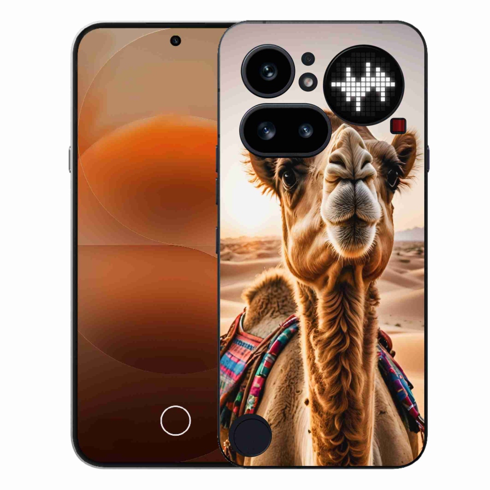 Zselés tok mmCase a Nothing Phone (4a) készülékhez - teve színű