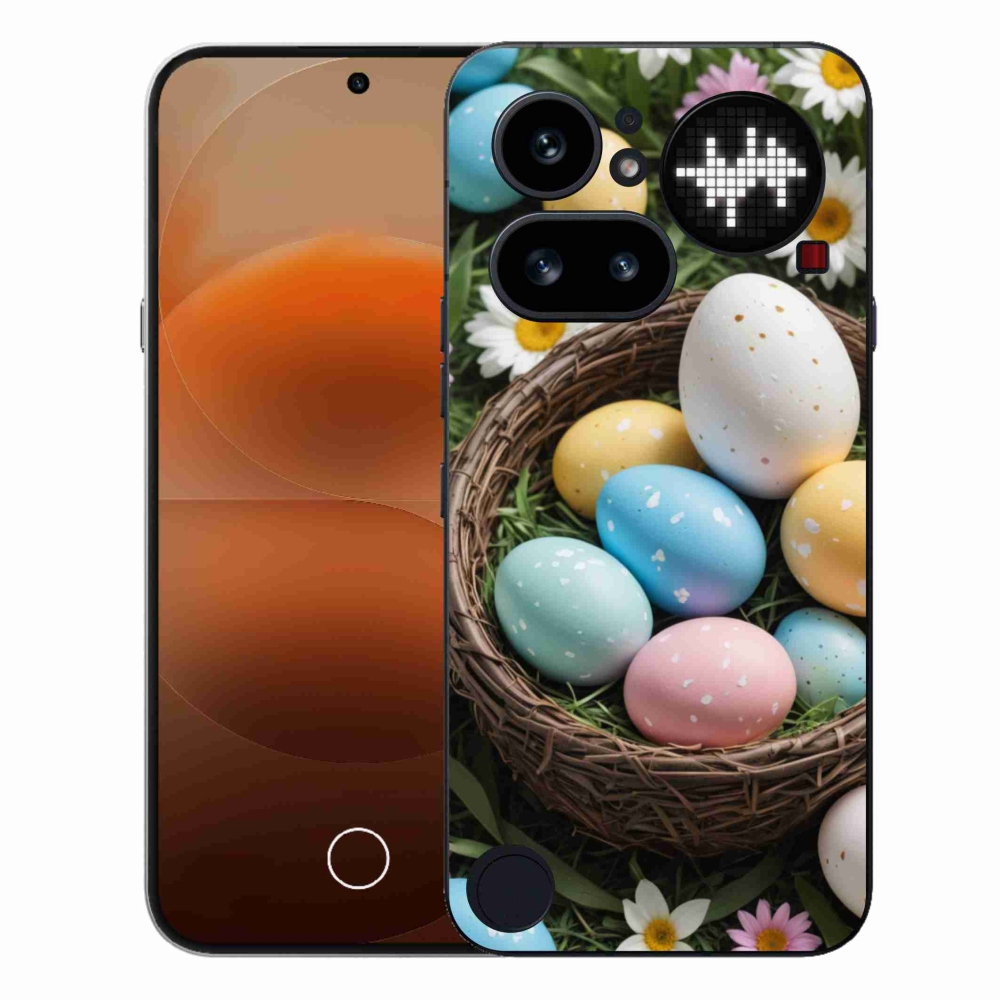 Zselés borítás mmCase a Semmi telefonhoz (4a) - Húsvéti tojások 2