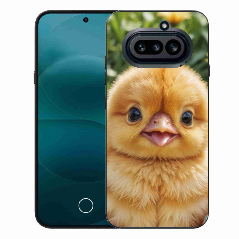 Gél borító mmCase a Semmi telefon (4a) - boldog csaj