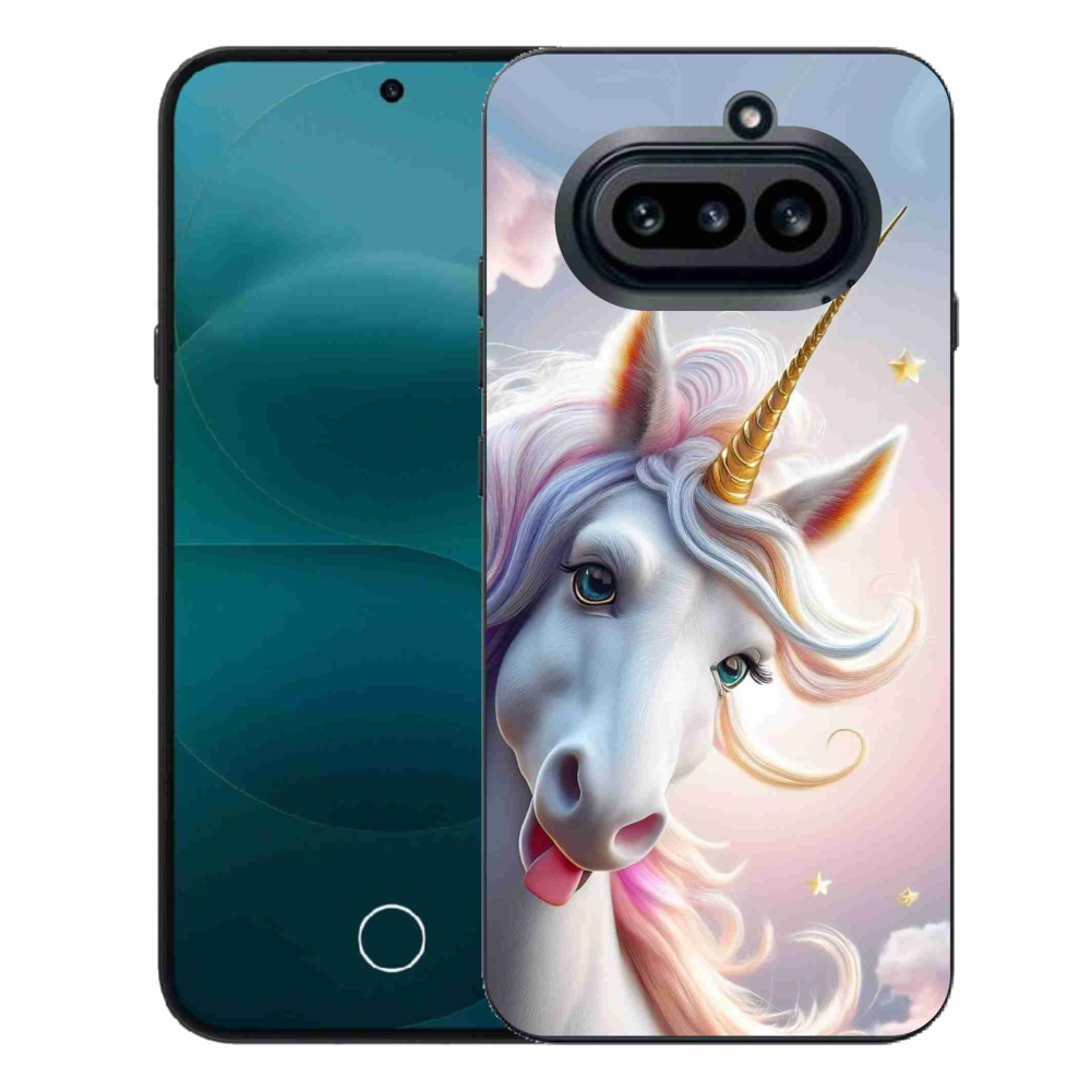 Zselés borító mmCase a Nothing Phone (4a) - boldog egyszarvúhoz