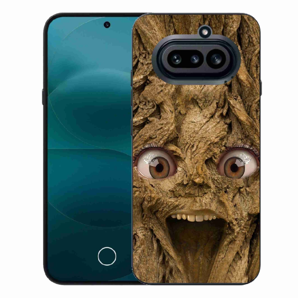Zselés borító mmCase a Nothing Phone (4a) - boldog fa szemekkel
