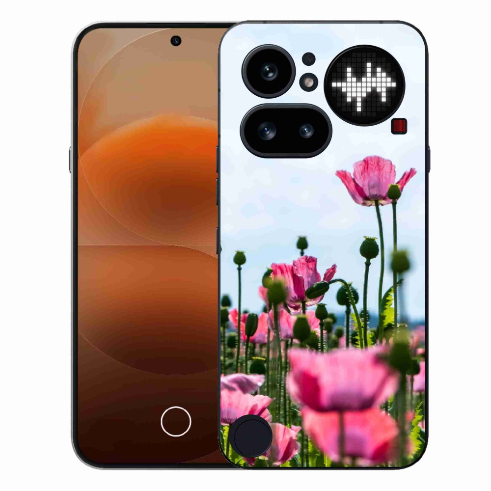 Zselés tok mmCase a Nothing Phone-hoz (4a) - mákos színű