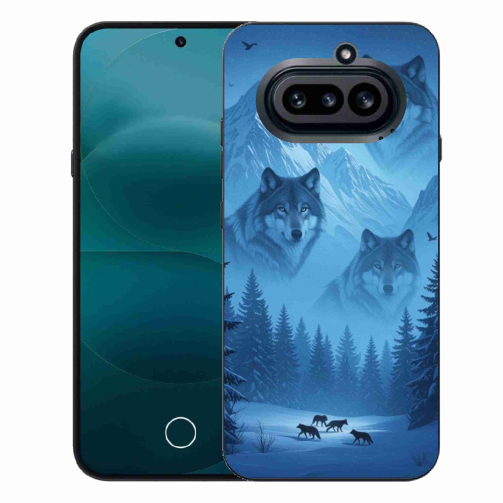 Zselés borítás mmCase a Nothing Phone (4a) - farkas csomaghoz