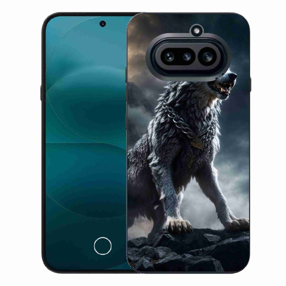 Zselés borítás mmCase a Nothing Phone (4a) - farkas 1