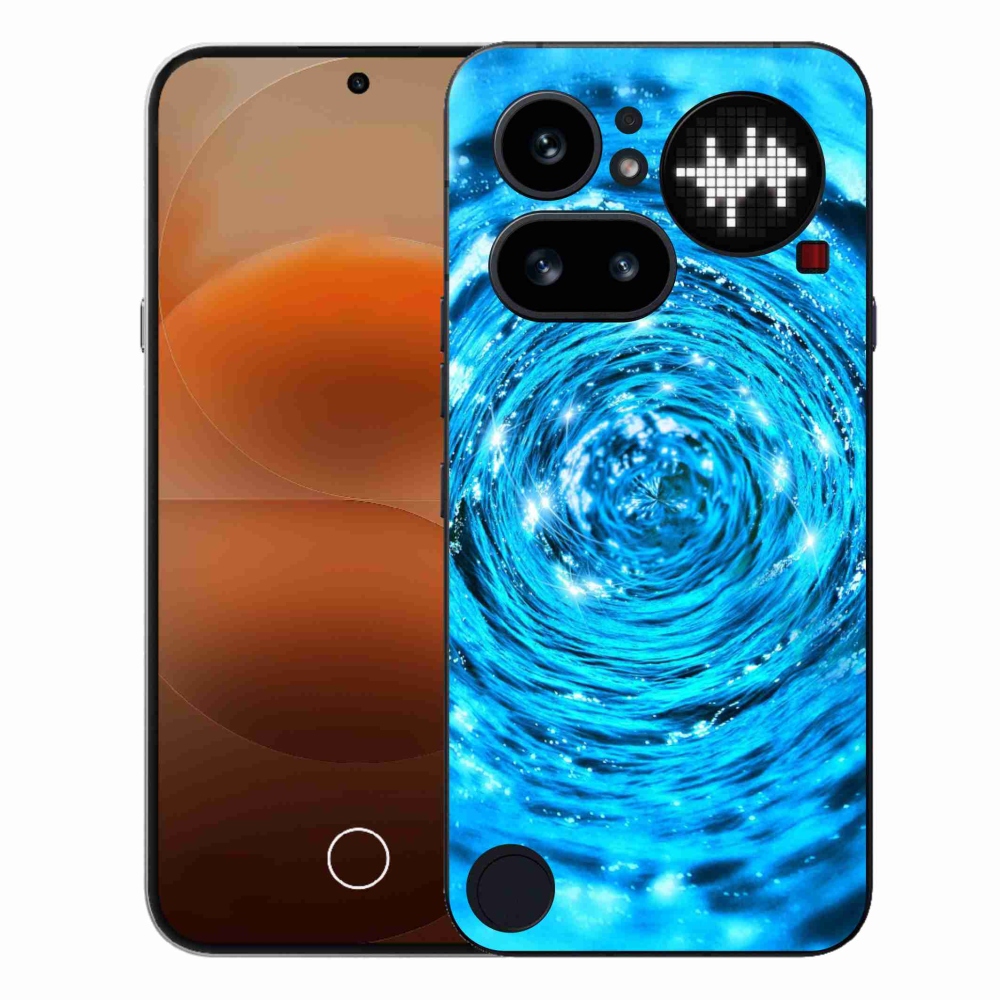 Zselés tok mmCase a Nothing Phone-hoz (4a) - vízkavarás