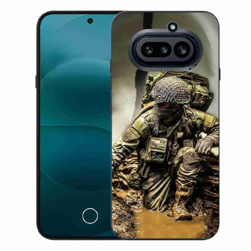 Zselés borítás mmCase a Nothing Phone (4a) - katona