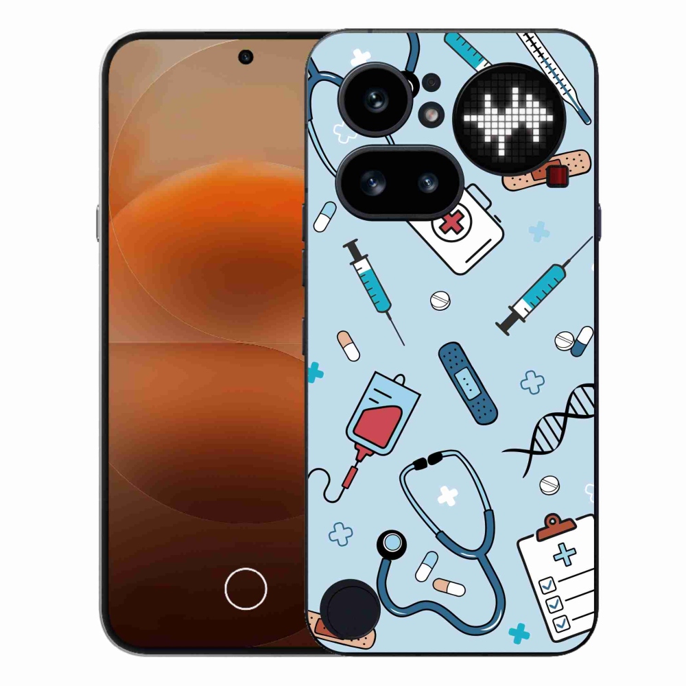 Zselés borítás mmCase for Nothing Phone (4a) - Egészségügy 1