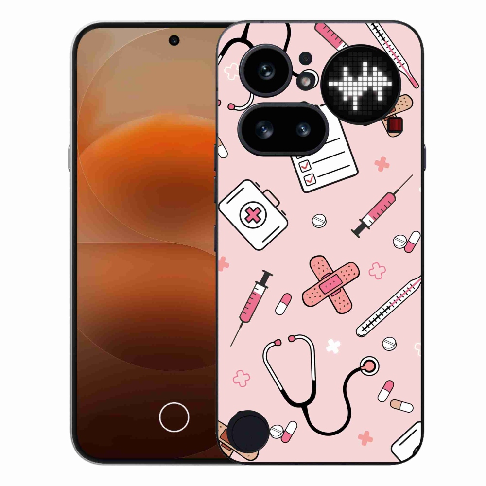 Zselés tok mmCase a Nothing Phone (4a) - Egészségügy 2